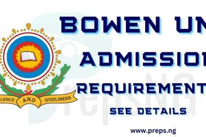 Bowen University Admission Requirements