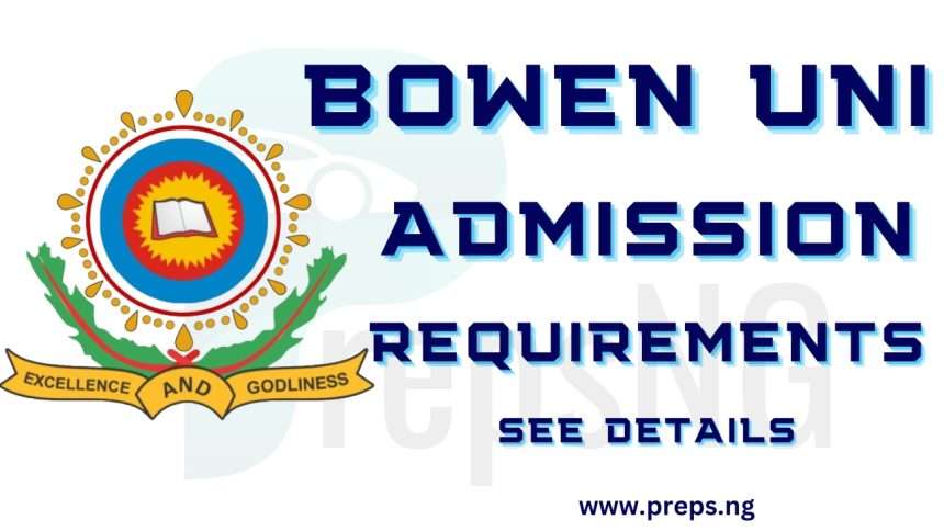 Bowen University Admission Requirements