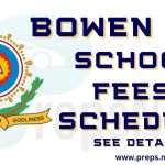 Bowen University School Fees