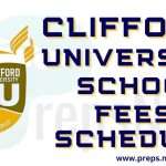Clifford University School Fees