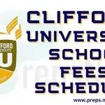 Clifford University School Fees