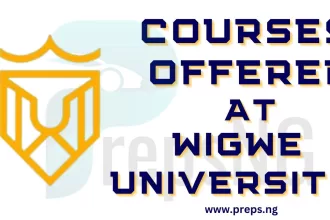 Complete List of Courses Offered at Wigwe University