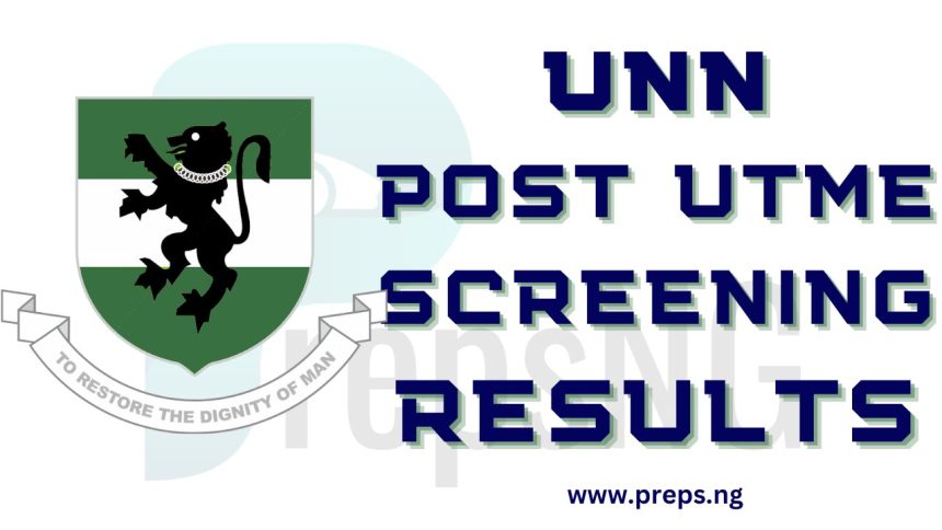 How to Check UNN Post UTME Results