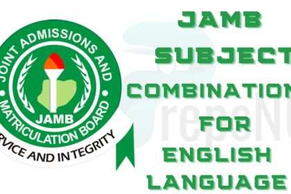 JAMB Subject Combination for English Language