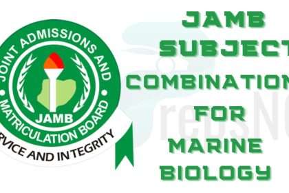 JAMB Subject Combination for Marine Biology