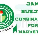 JAMB Subject Combination for Marketing