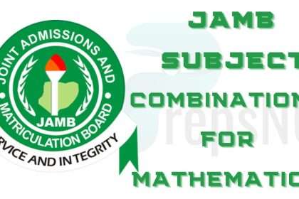 JAMB Subject Combination for Mathematics