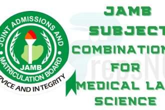 JAMB Subject Combination for Medical Laboratory Science