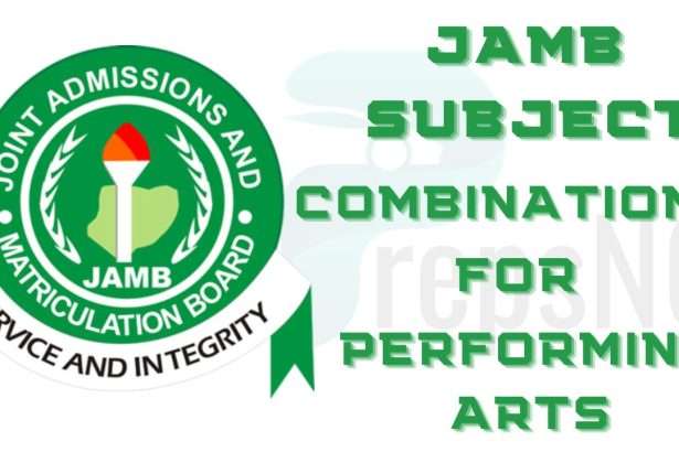 JAMB Subject Combination for Performing Arts