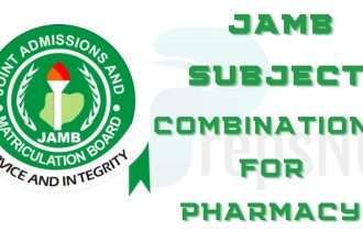 JAMB Subject Combination for Pharmacy