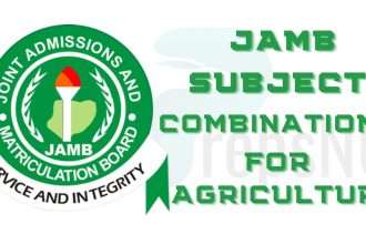 JAMB Subjects Combination for Agriculture