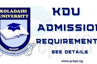KolaDaisi University, KDU Admission Requirements