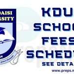 KolaDaisi University School Fees