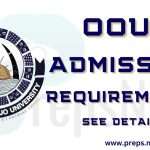 OOU Admission Requirements