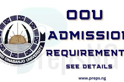 OOU Admission Requirements