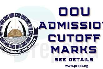Olabisi Onabanjo University, OOU Cut Off Marks