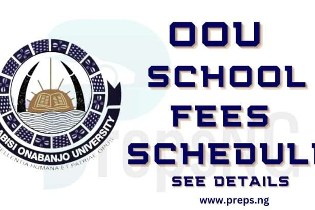OOU School Fees Schedule