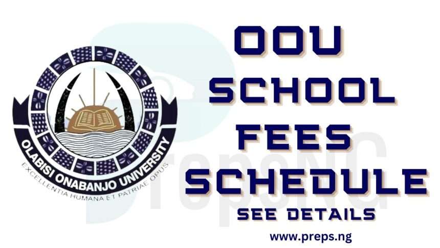 OOU School Fees Schedule