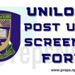 UNILORIN Post UTME Form - UTME and Direct Entry