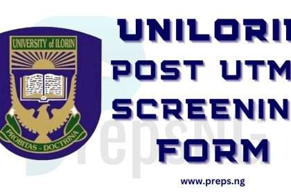 UNILORIN Post UTME Form - UTME and Direct Entry