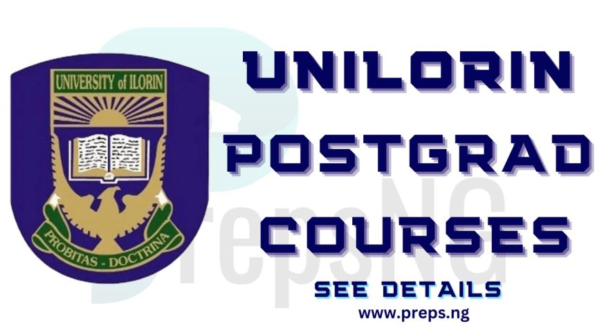 UNILORIN Postgraduate Courses