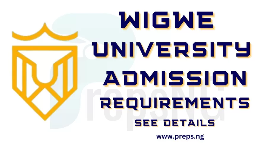 Wigwe University Admission Requirements