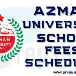 Azman University School Fee Schedule