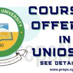 Courses Offered in UNIOSUN and Admission Requirements