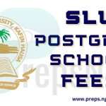 SLU Postgraduate School Fees Schedule