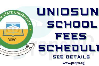 UNIOSUN School Fees Schedule