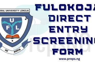 FULOKOJA Direct Entry Screening Form