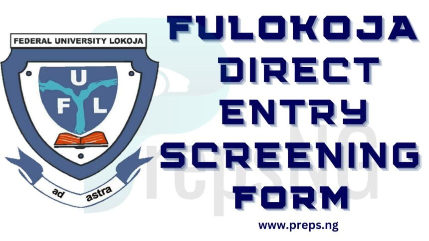 FULOKOJA Direct Entry Screening Form