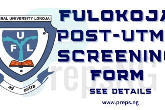 FULOKOJA Post-UTME Form