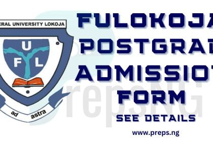 FULOKOJA Postgraduate Admission Form