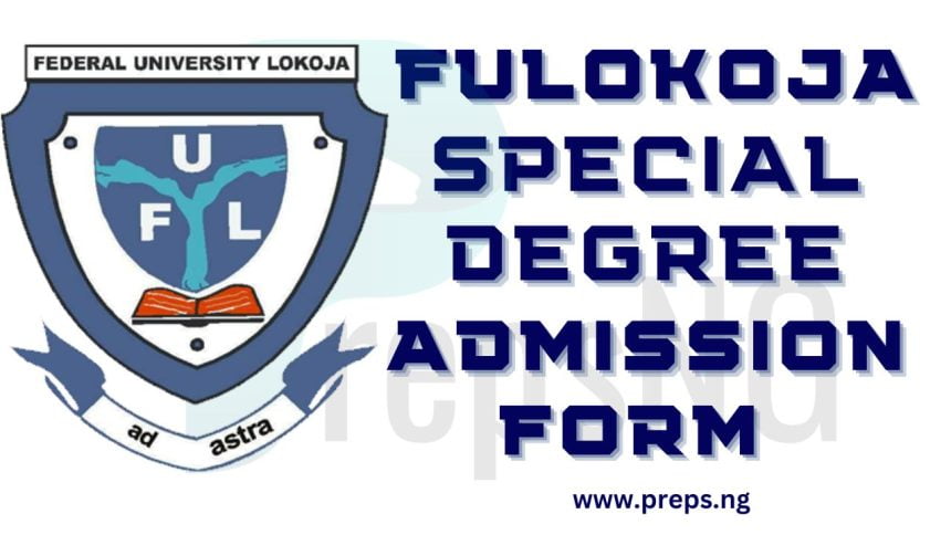 FULOKOJA Special Degree Programmes Admission Form