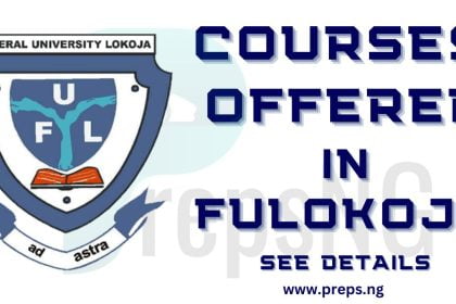 List of Courses Offered in FULOKOJA