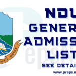 Niger Delta University, NDU Admission List 2025/2026 is Out - Step-by-Step Guide to Check Your Status 3 Niger Delta University, NDU Admission List
