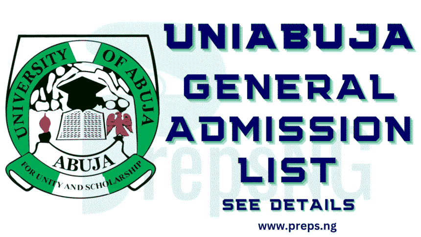 UNIABUJA Admission List 2025/2026 is Out: Complete Guide to Check Your Admission Status 1 UNIABUJA Admission List is Out: Complete Guide to Check Your Admission Status
