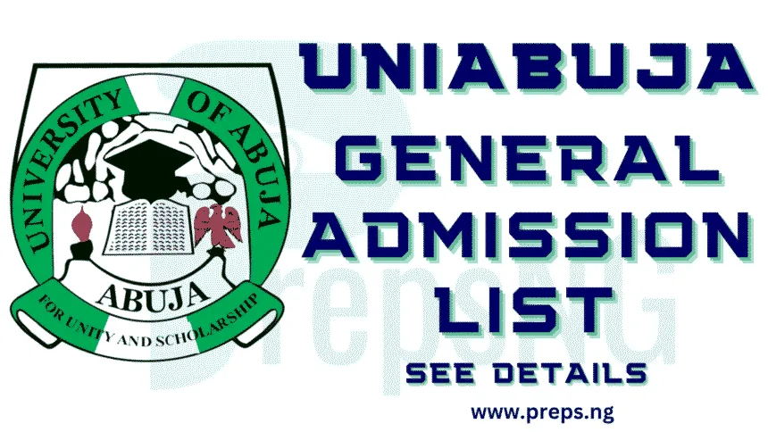 UNIABUJA Admission List 2025/2026 is Out: Complete Guide to Check Your Admission Status 1 UNIABUJA Admission List is Out: Complete Guide to Check Your Admission Status