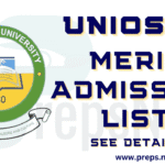 UNIOSUN Admission List 2025/2026 — Merit Admission List 2 UNIOSUN Admission List