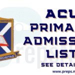 Ajayi Crowther University Admission List
