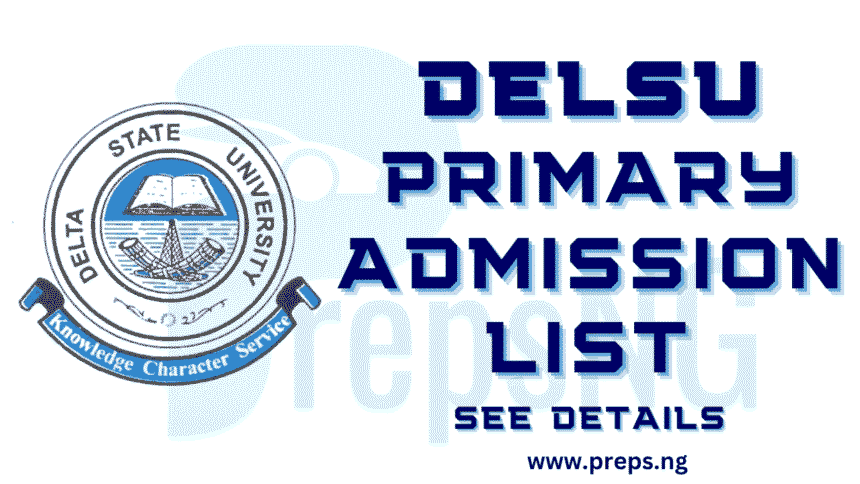 DELSU Admission List