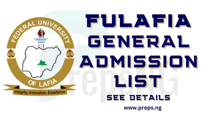 FULAFIA Admission List