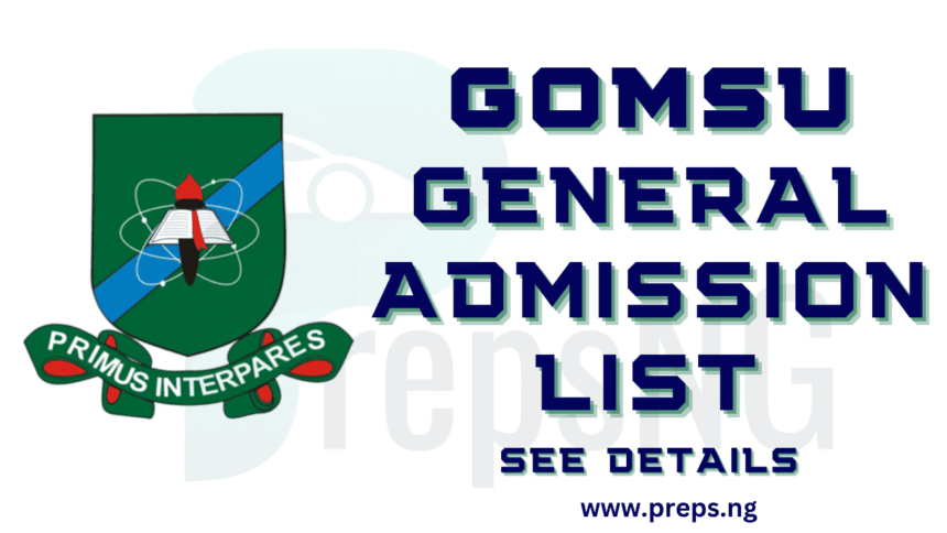 Gombe State University Admission List 2025/2026 is Out - Check Now 1 Gombe State University Admission List