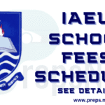 IAUE School Fees Schedule for 2025/2026 Session 3 IAUE School Fees Schedule