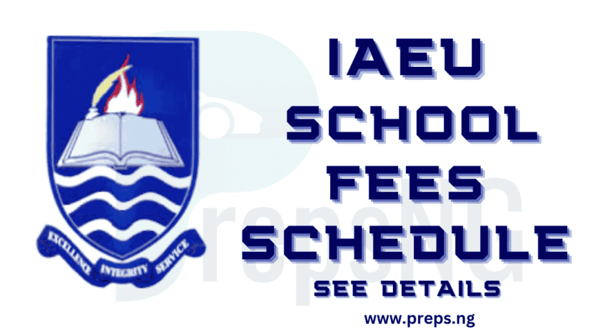 IAUE School Fees Schedule for 2025/2026 Session 1 IAUE School Fees Schedule
