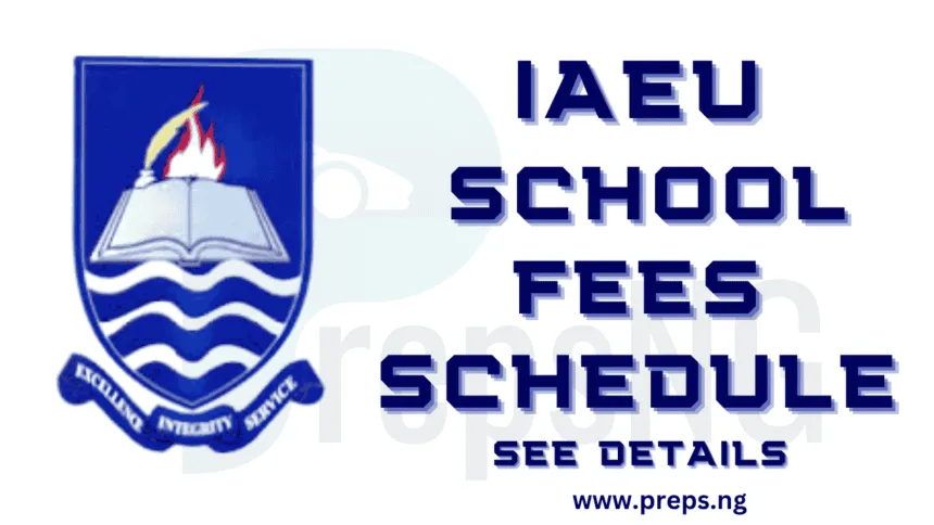 IAUE School Fees Schedule for 2025/2026 Session 1 IAUE School Fees Schedule