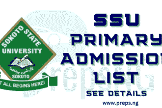 Sokoto State University Admission List