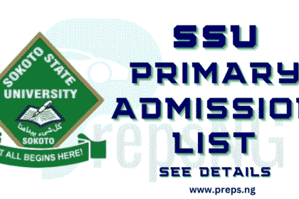 Sokoto State University Admission List