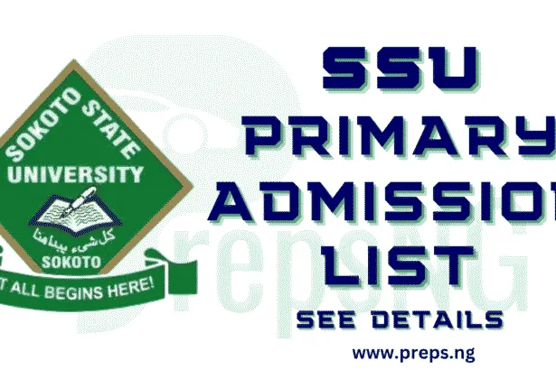 Sokoto State University Admission List